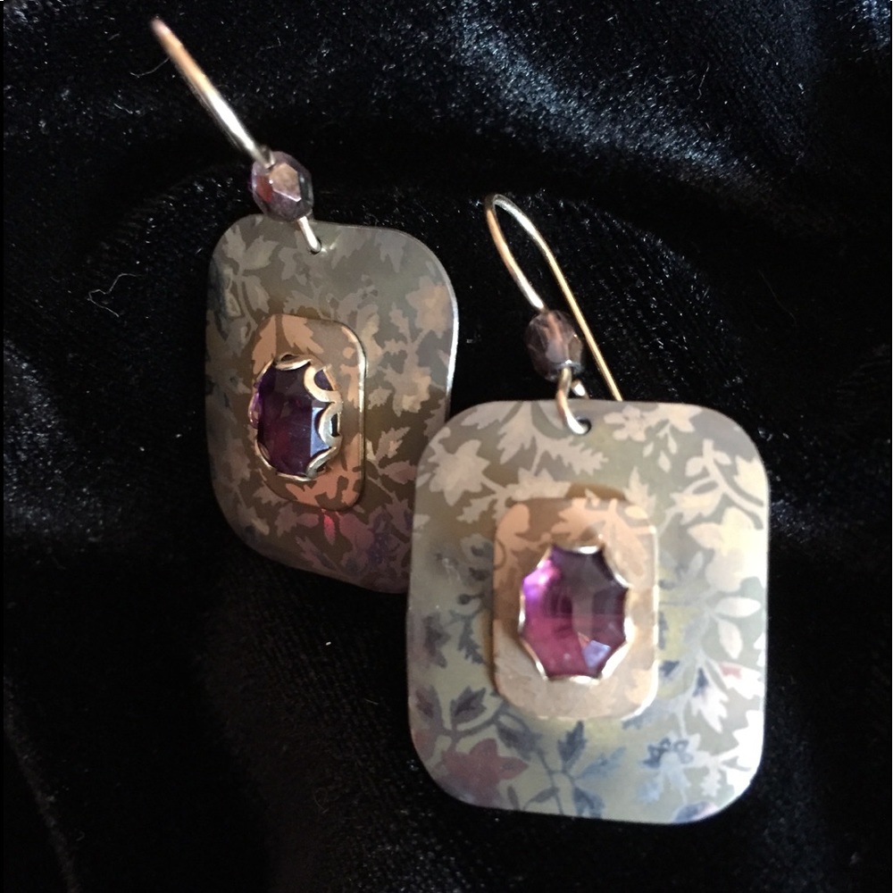 Holly Yashi Earrings Amethyst
